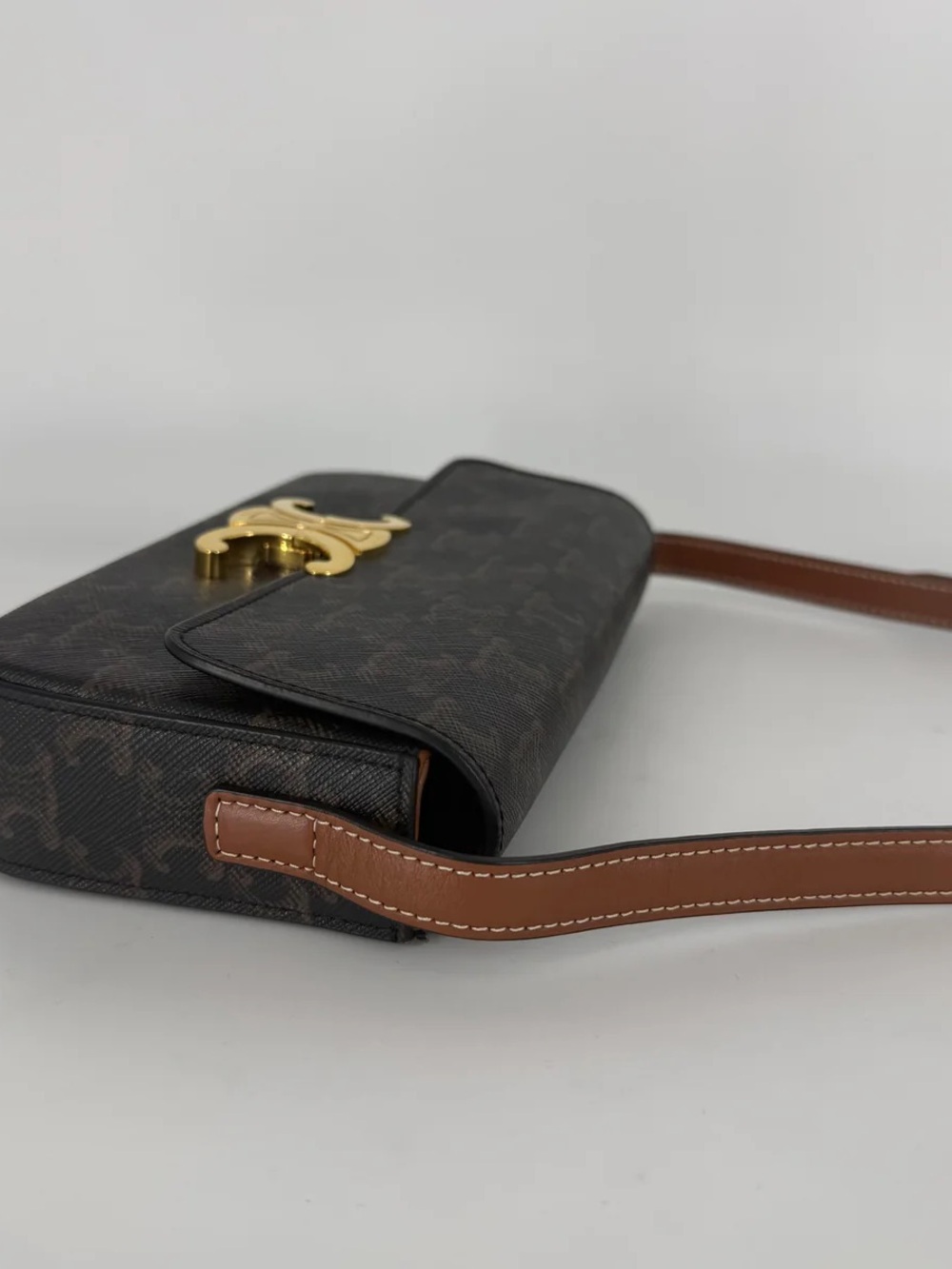 Celine Claude Triomphe Shoulder Bag - Picture 7 of 12